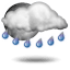 Heavy rain at times
